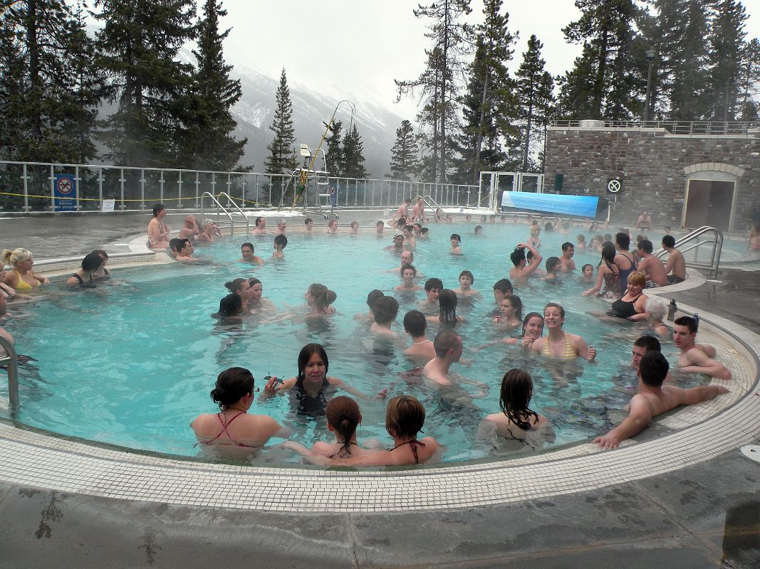 36 Banff Upper Hot Springs in Winter